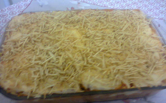 Cachorro quente de forno