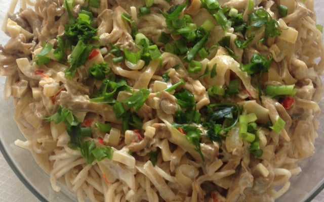 Macarrão com Shimeji