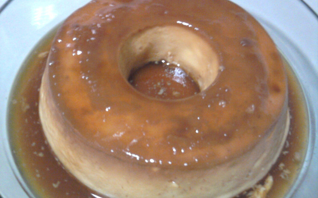 Pudim de panela de pressão