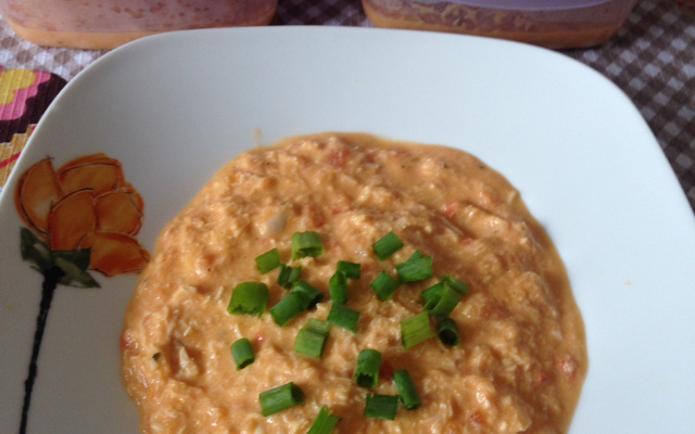 Sopa de frango com gengibre