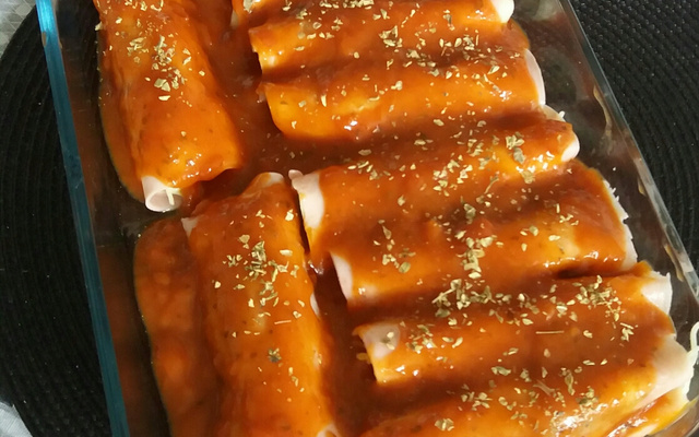 Canelones invertidos express