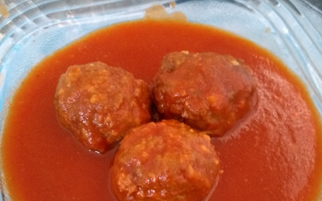 Almôndega fácil de queijo