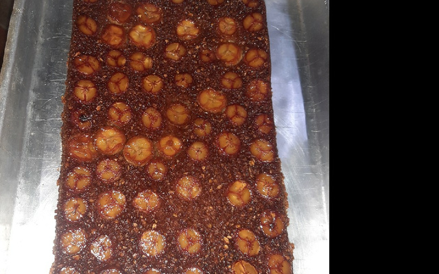 Bolo de banana de liquidificador