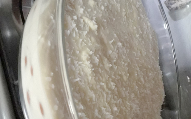 Pavê simples de bolacha maisena