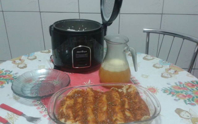 Panqueca de carne moída fácil