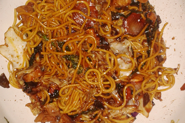 Yakisoba tradicional