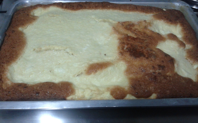 Torta polonesa de requeijão colonial