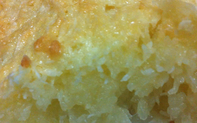 Bolo de aipim cremoso tradicional