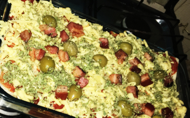 Torta de pão de forma