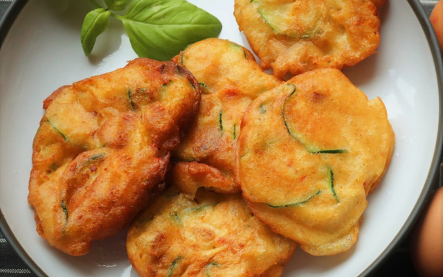 Panquecas de Curgete /Abobrinha 