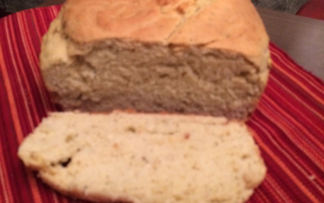 Pão de linguiça de liquidificador