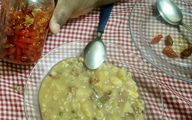 Sopa de Legumes na panela de pressão