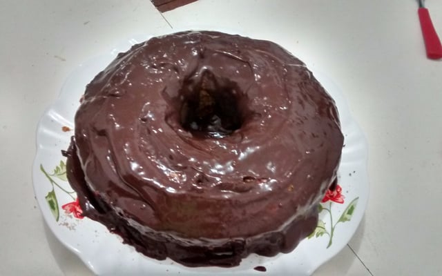 Bolo de cenoura sem glúten