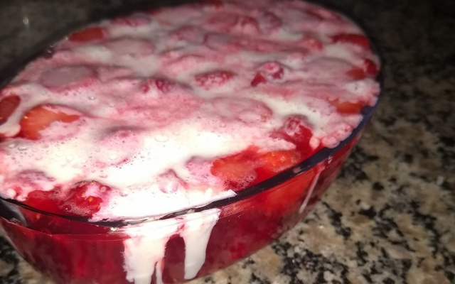 Doce simples de morango