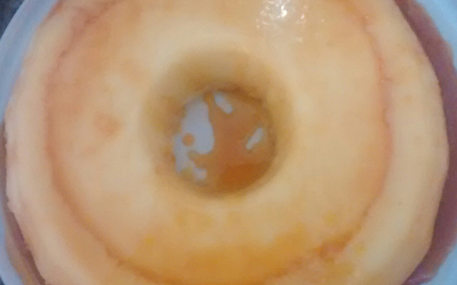 Pudim de micro-ondas