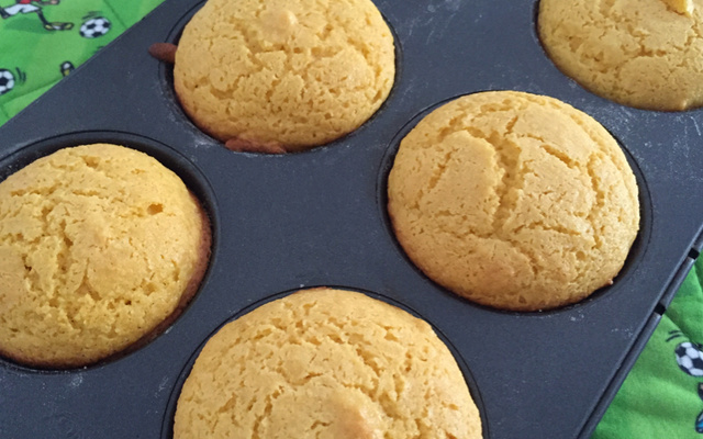 Cupcake de cenoura com Brigadeiro