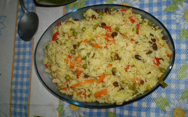 Arroz à grega