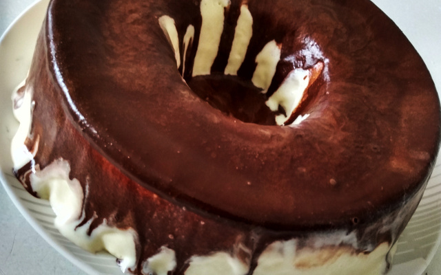 Delícia gelada (bolo gelado tipo sorvete)