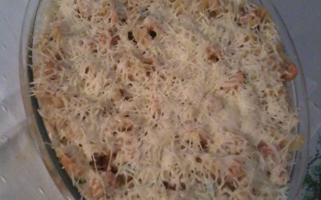 Macarrão com camarão