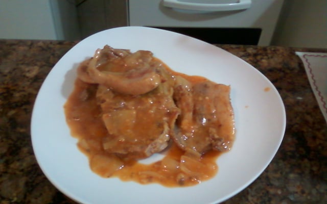 Bisteca na Panela de Pressão