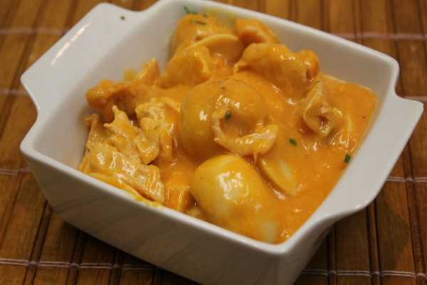 Estrogonofe de frango light