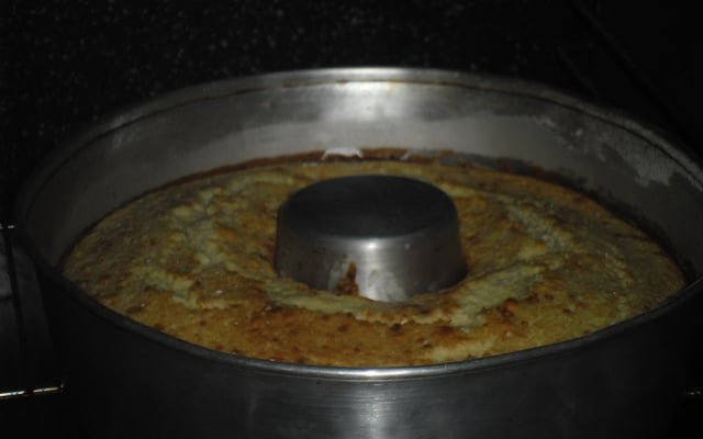 Bolo queijadinha delicioso