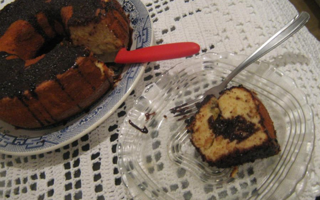 Bolo de fanta laranja