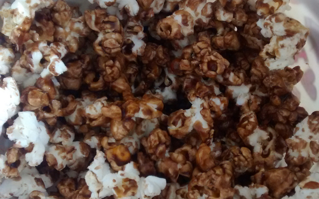 Pipoca igual a do pipoqueiro