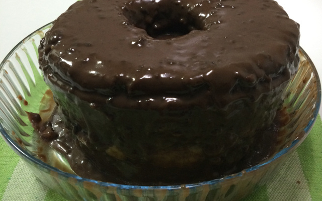 Bolo de Chocolate Molhadinho