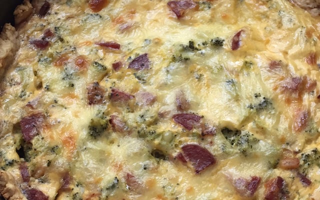 Quiche prática e rápida