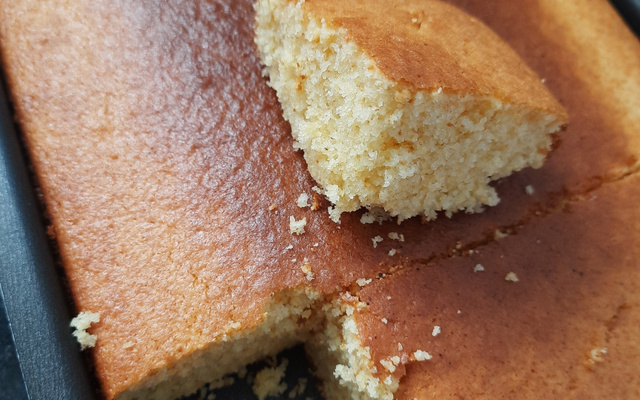 Bolo de fubá fofinho fofinho