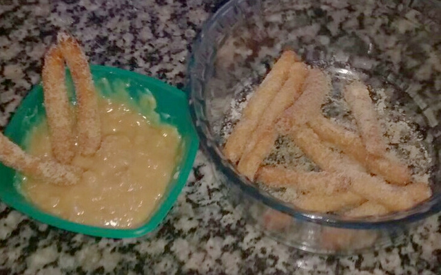 Churros da Dona Florinda (simples e gostoso)