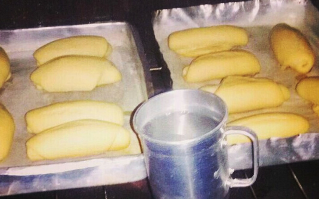 Pão francês caseiro do Vitor