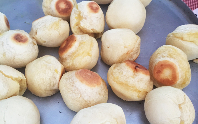 Pão de queijo vegano
