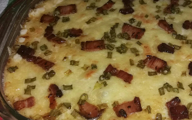 Frango cremoso com batata