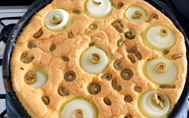 Torta capixaba tradicional