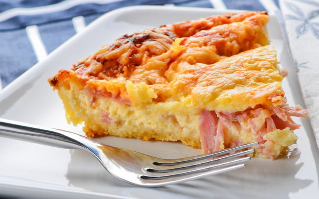 Torta salgada leve e gostosa