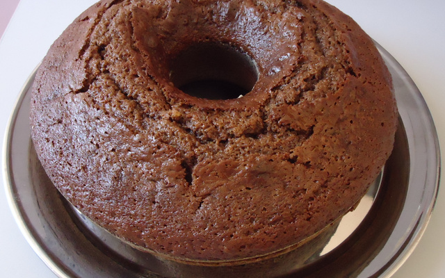 Bolo de coca-cola e doce de ameixa