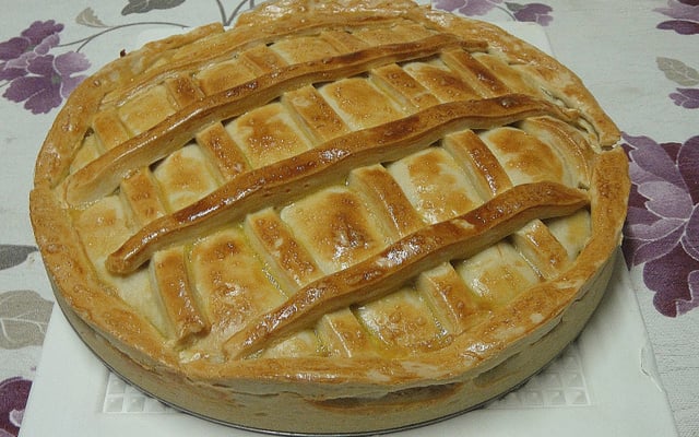 Torta de palmito (massa podre)