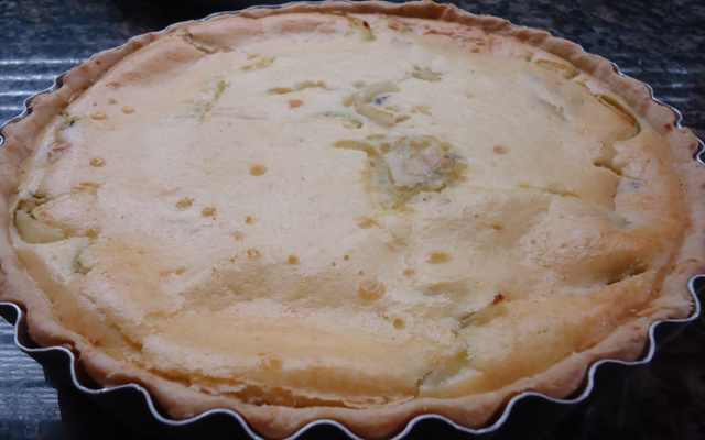 Quiche de cebolas