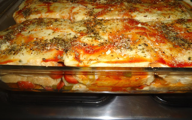 Cachorro-quente assado