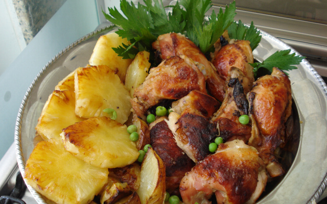 Frango assado rápido