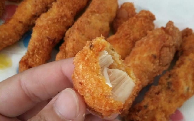 Filé de frango crocante