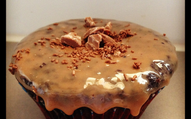 Cupcake de chocolate extraordinário (com beterraba)