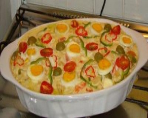 Bacalhau ao forno à la Gil e Ale