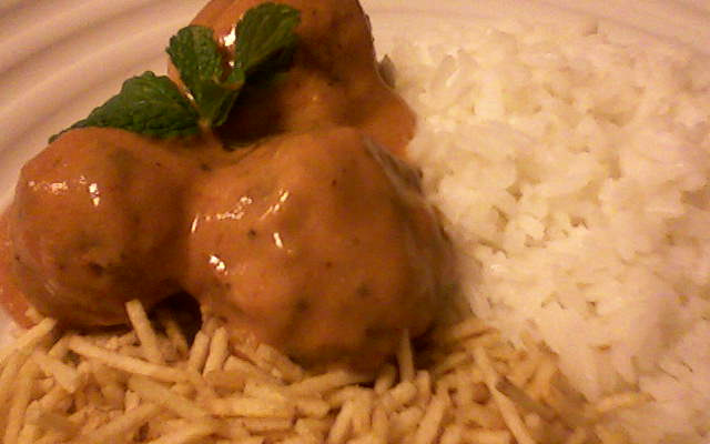 Estrogonofe de almôndegas