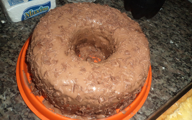 Bolo bomba de chocolate