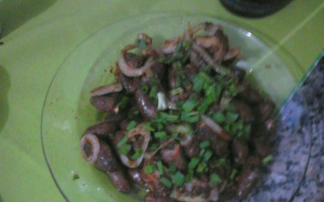 Coração de galinha na panela de pressão