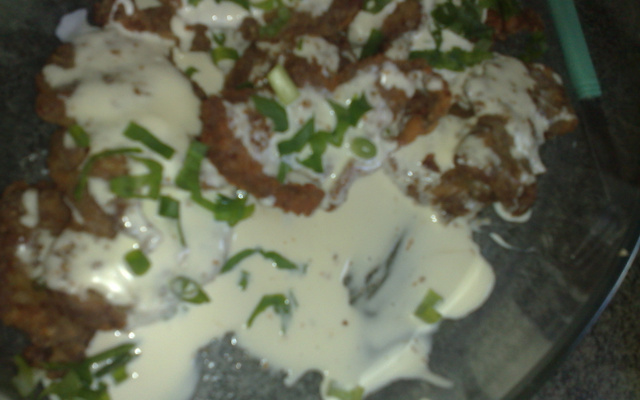 Filé mignon à milanesa com requeijão