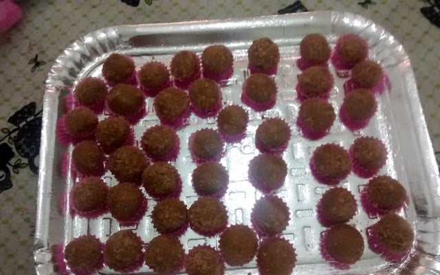 Cajuzinho de paçoquita da Andréia